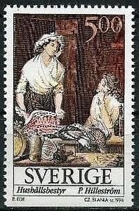 Timbre Suède Y&T  1797