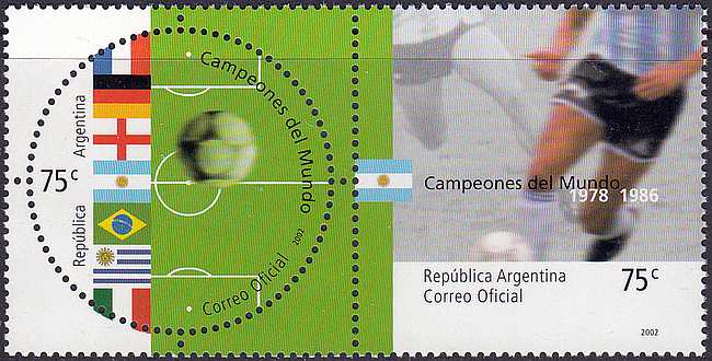 Paire Argentine Y&T 2299 - 2300