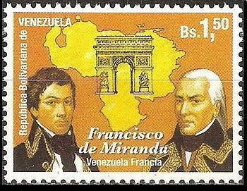 Timbre Vénézuéla Y&T 2789