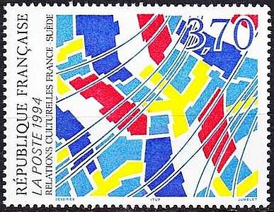 Timbre France Y&T 2871