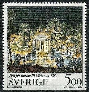 Timbre Suède Y&T  1798